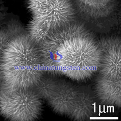 sea-urchin like VTO SEM micrograph